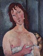 Amedeo Modigliani, Junge Frau